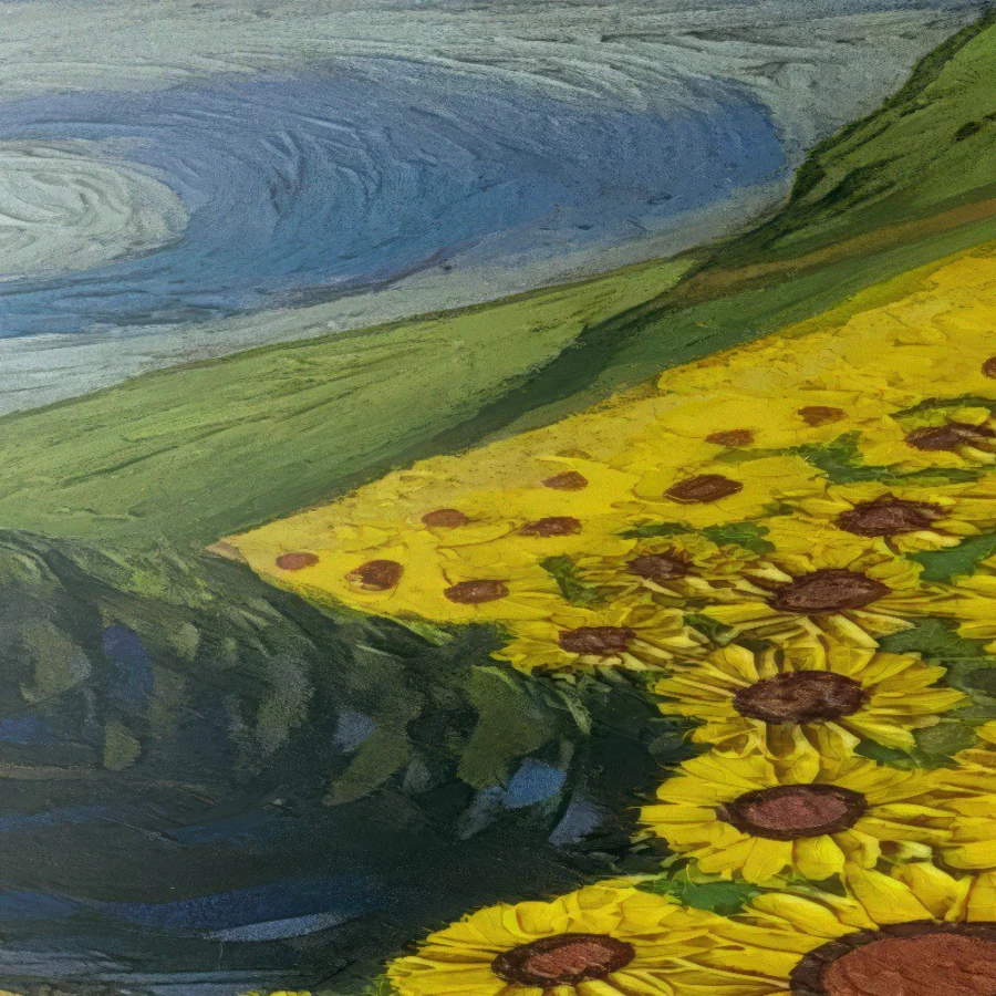 Cuadro de Campo de Girasoles - Van Gogh