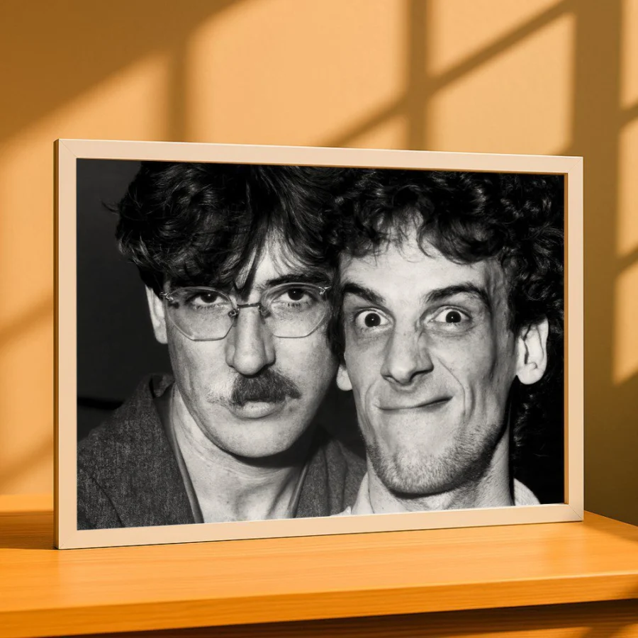 Cuadro de Charly García y Luis Alberto Spinetta