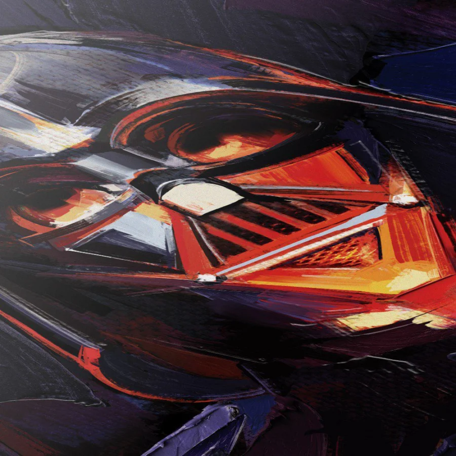 Cuadro de Darth Vader