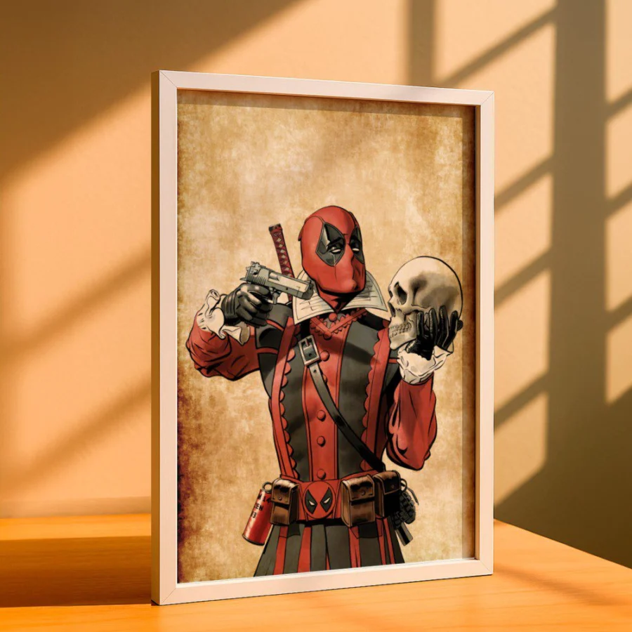 Cuadro de Deadpool Shakespeare