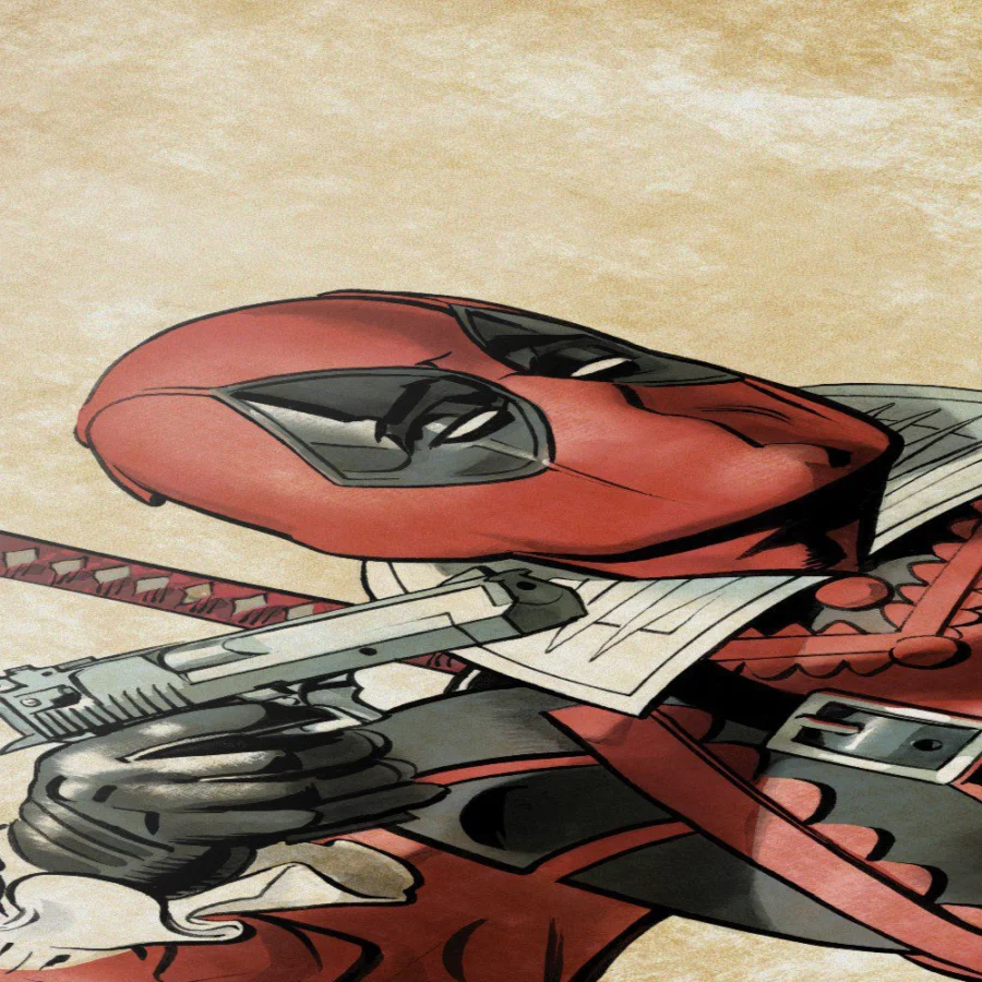 Cuadro de Deadpool Shakespeare
