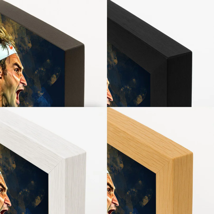 Cuadro de Roger Federer