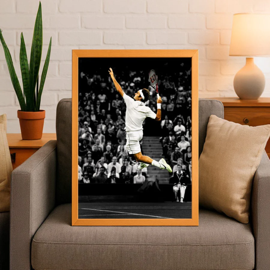 Cuadro de Roger Federer