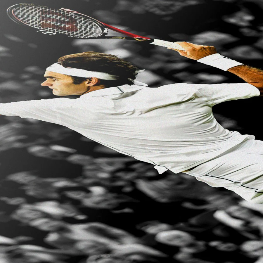 Cuadro de Roger Federer