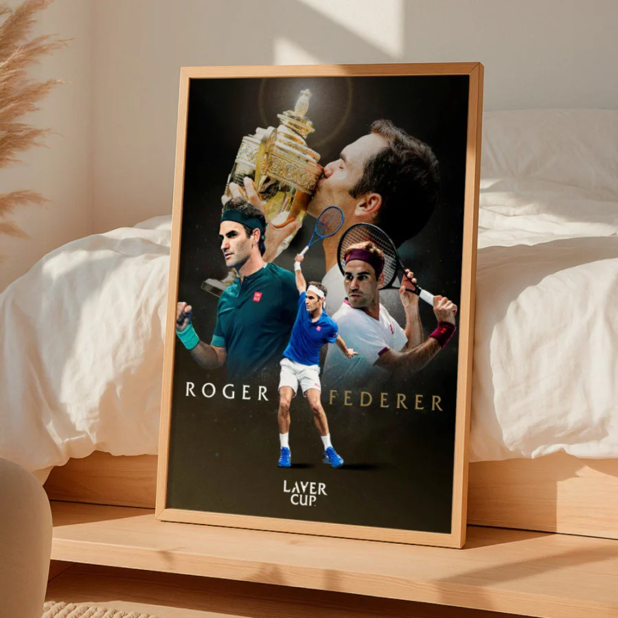 Cuadro de Roger Federer