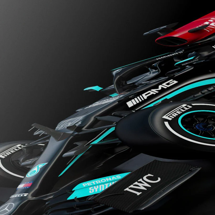 Cuadro de Mercedes AMG Formula 1 2021