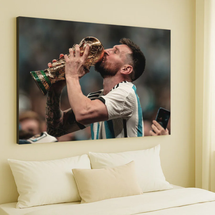 Cuadro de Lionel Messi