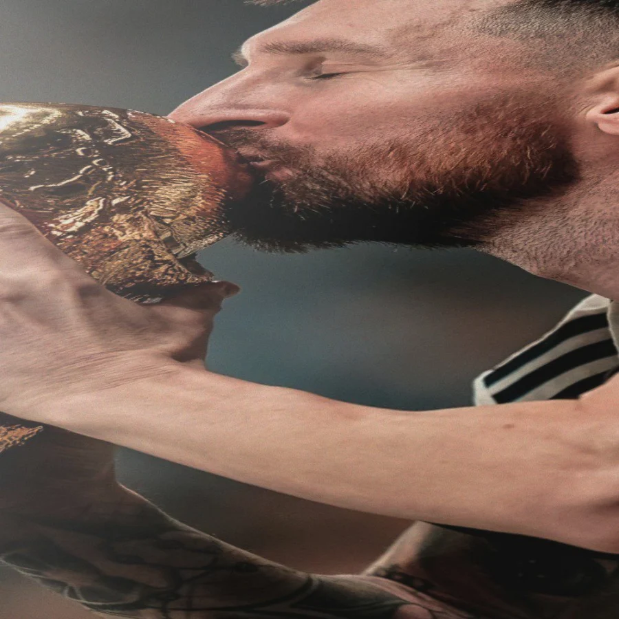 Cuadro de Lionel Messi