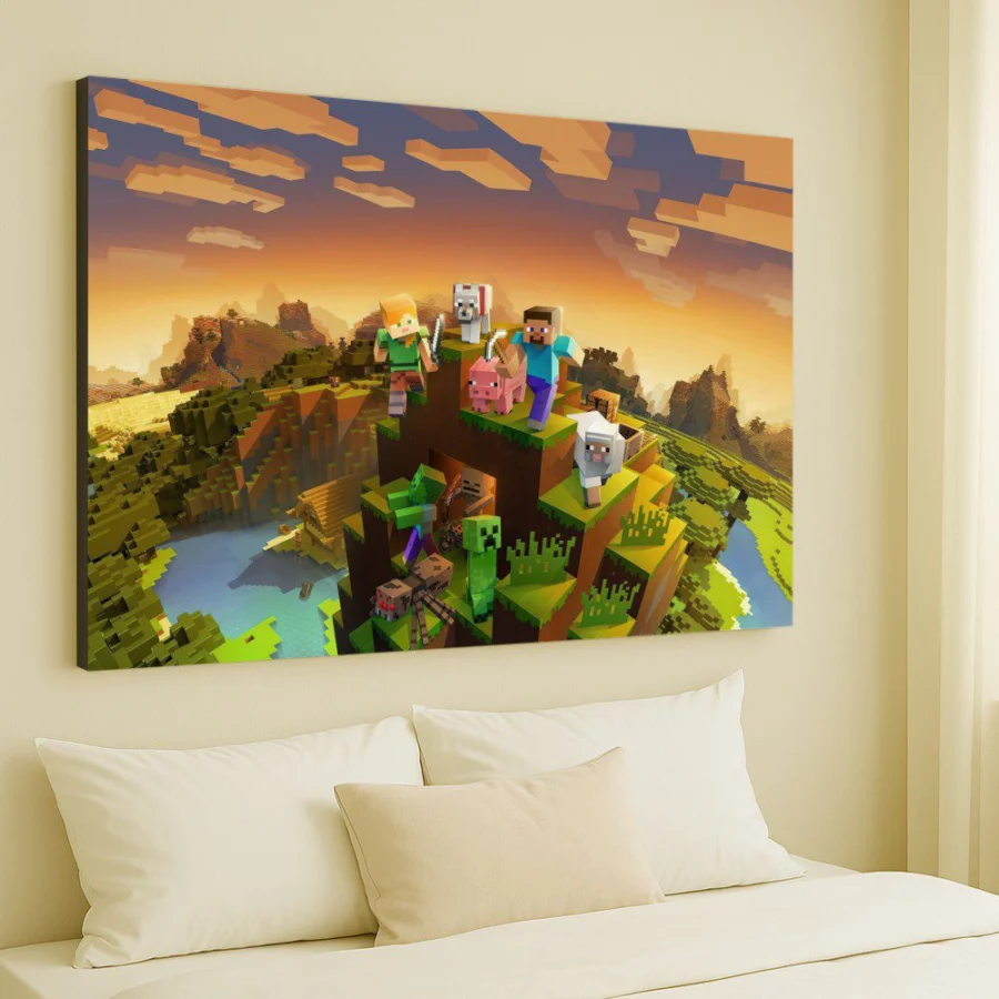 Cuadro de Minecraft