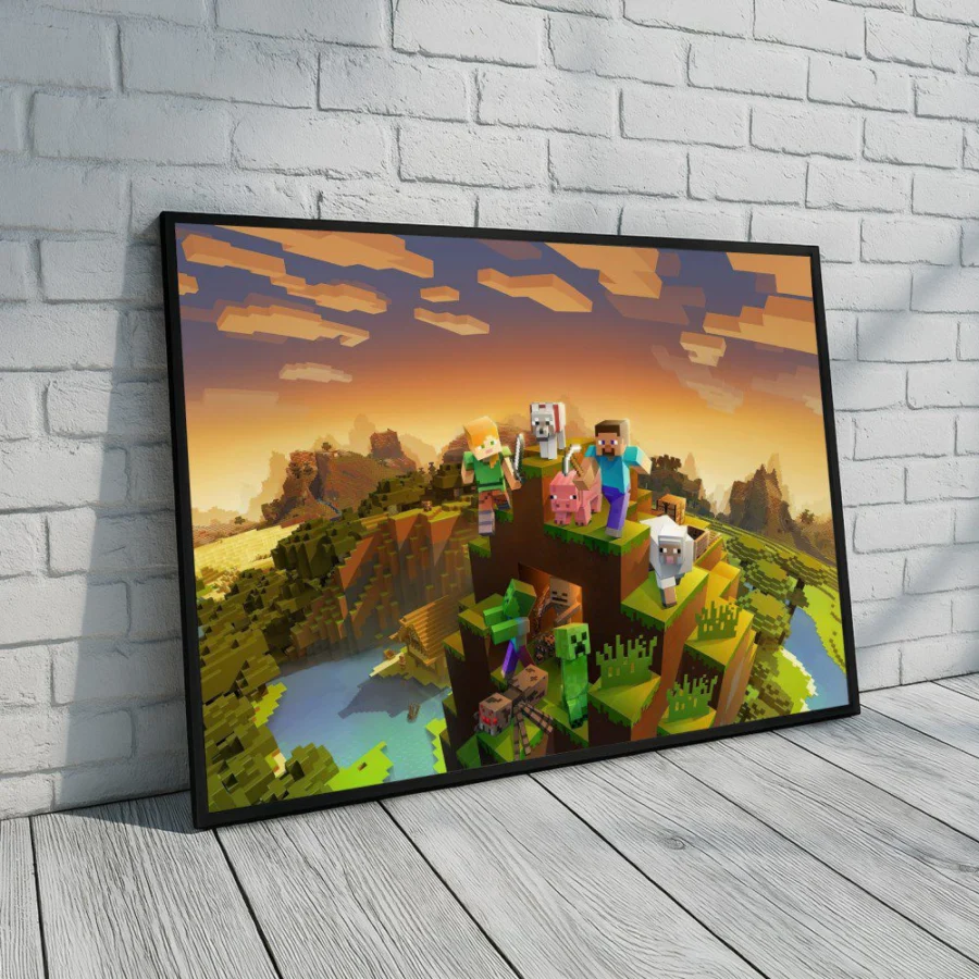 Cuadro de Minecraft