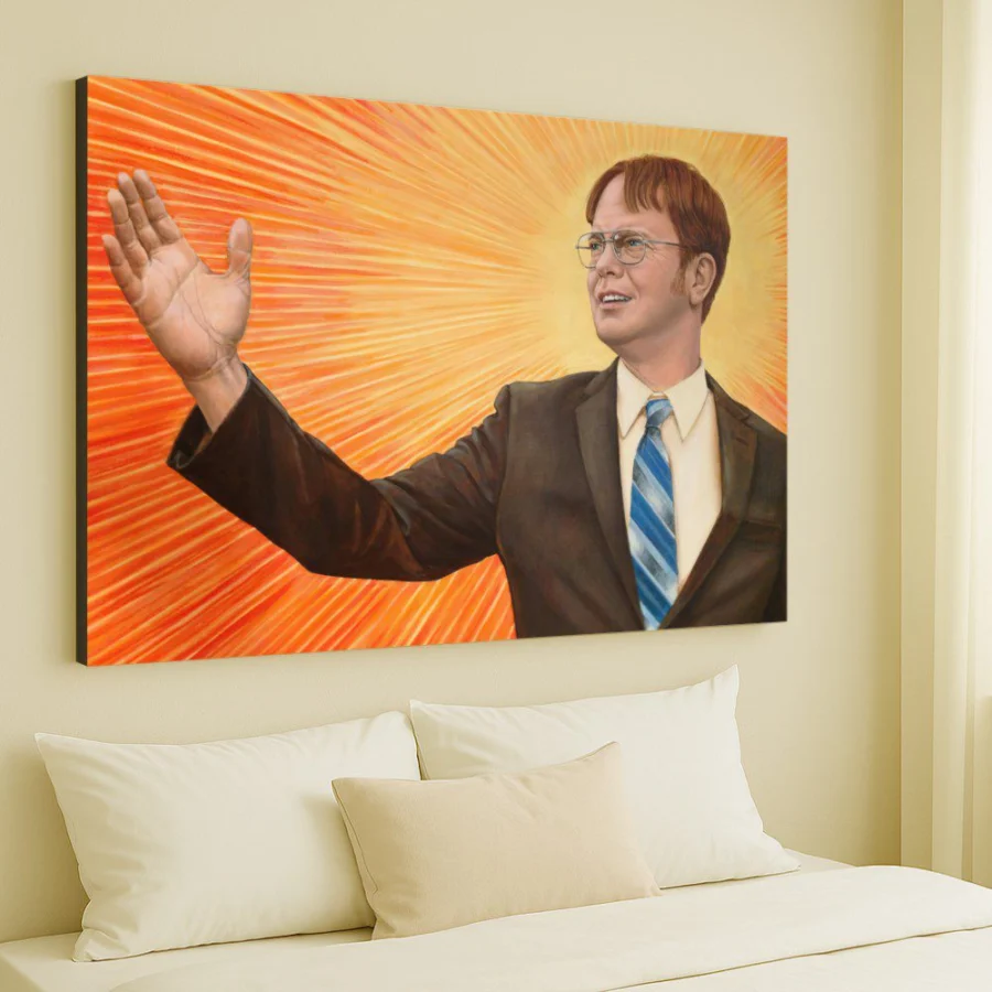Cuadro de Dwight Schrute - The Office