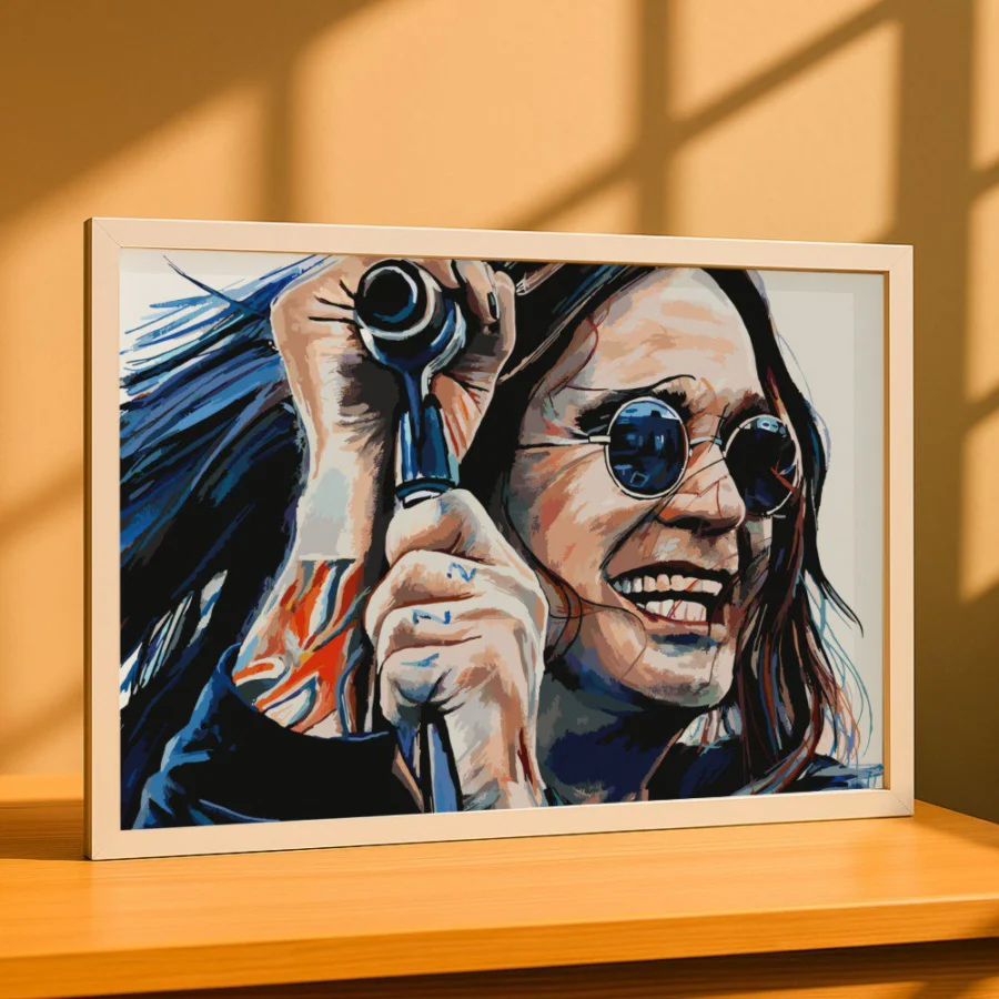 Cuadro de Ozzy Osbourne