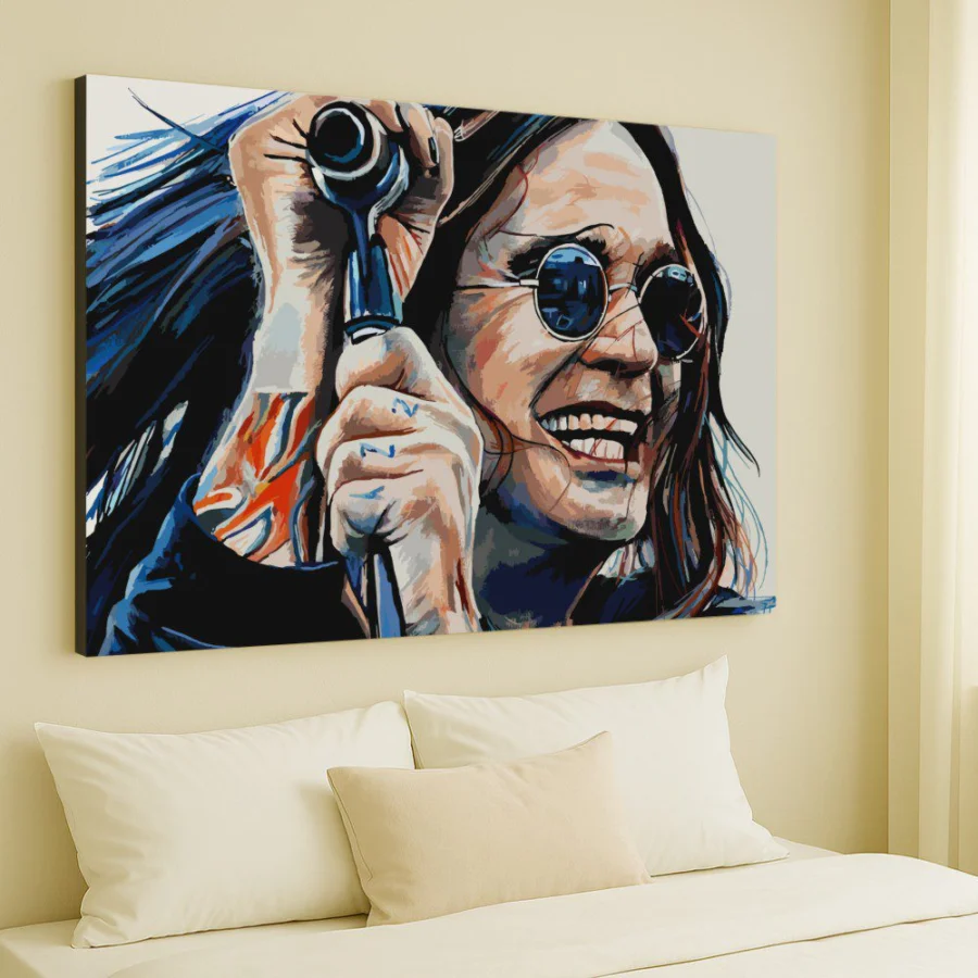 Cuadro de Ozzy Osbourne