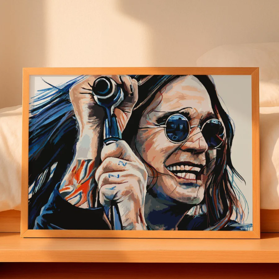 Cuadro de Ozzy Osbourne