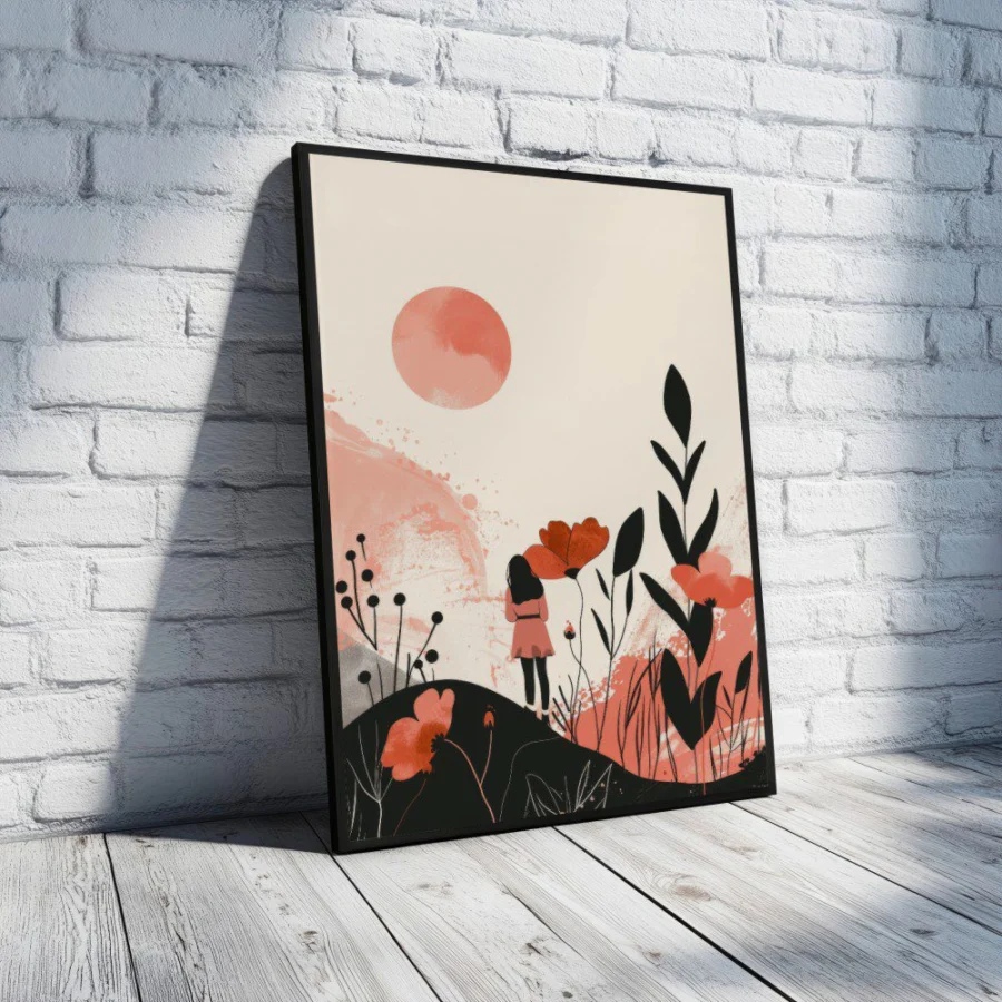 Cuadro de Paisaje Minimalista