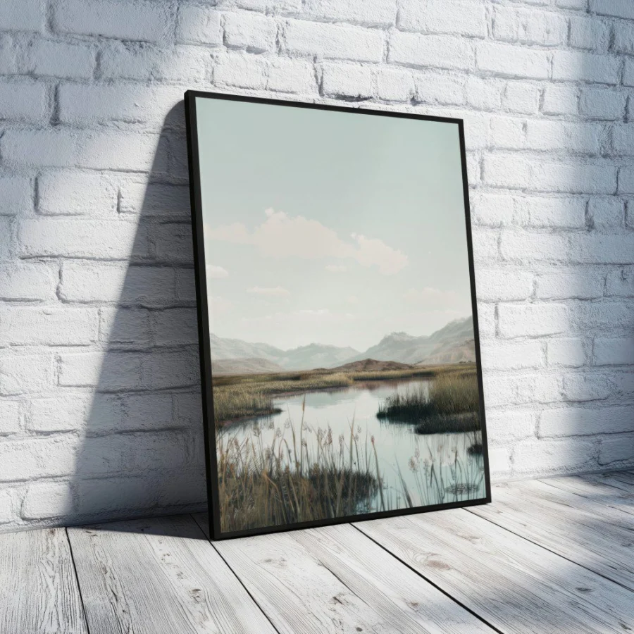 Cuadro de Pastel Landscape