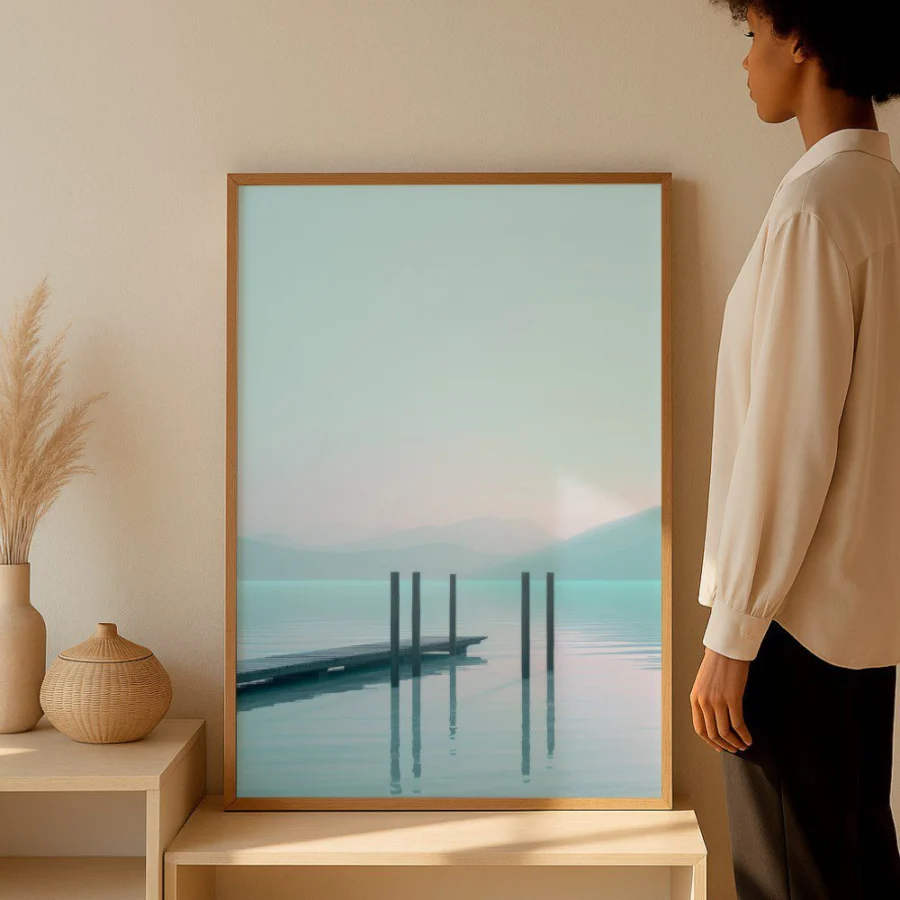 Cuadro de Pastel Landscape