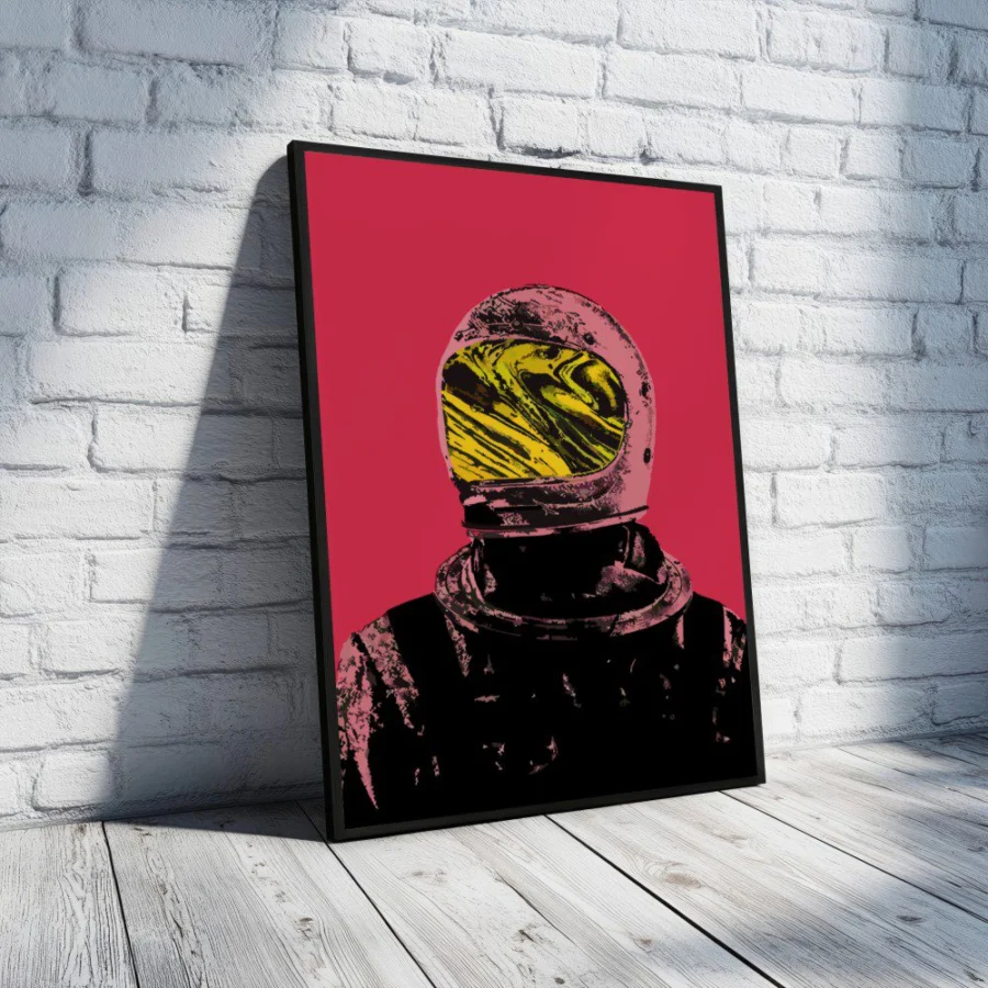 Cuadro de Pink Astronaut