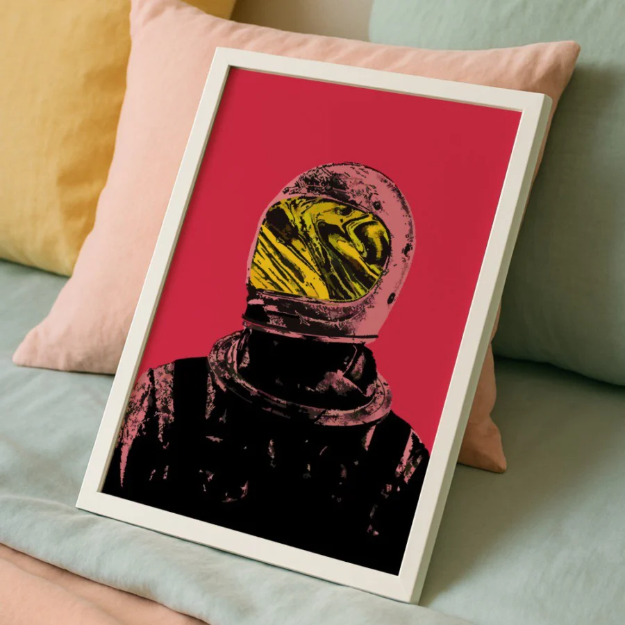 Cuadro de Pink Astronaut