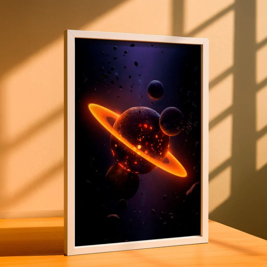 Cuadro de Planeta Z