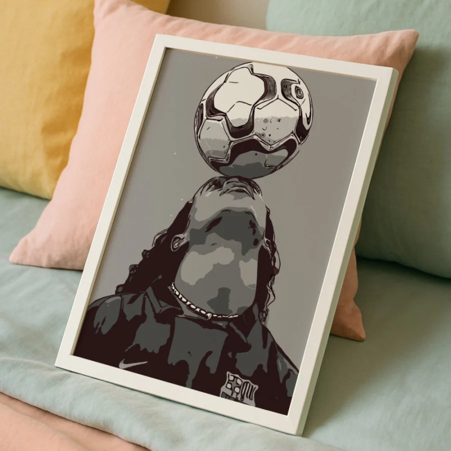 Cuadro de Ronaldinho