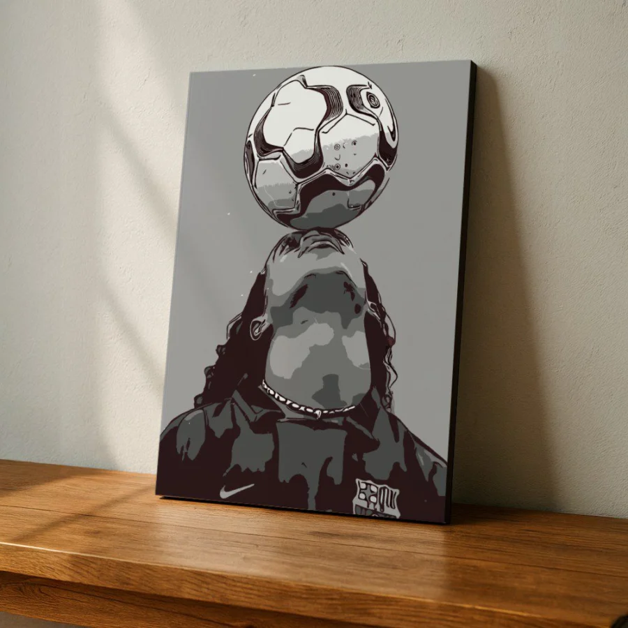 Cuadro de Ronaldinho