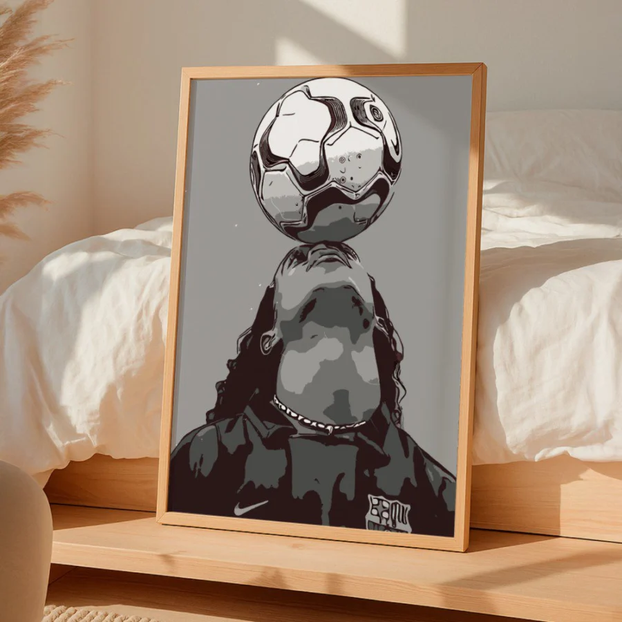 Cuadro de Ronaldinho
