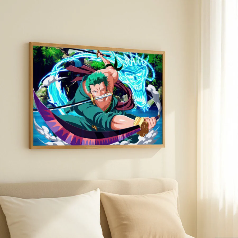 Cuadro de Roronoa Zoro - One Piece