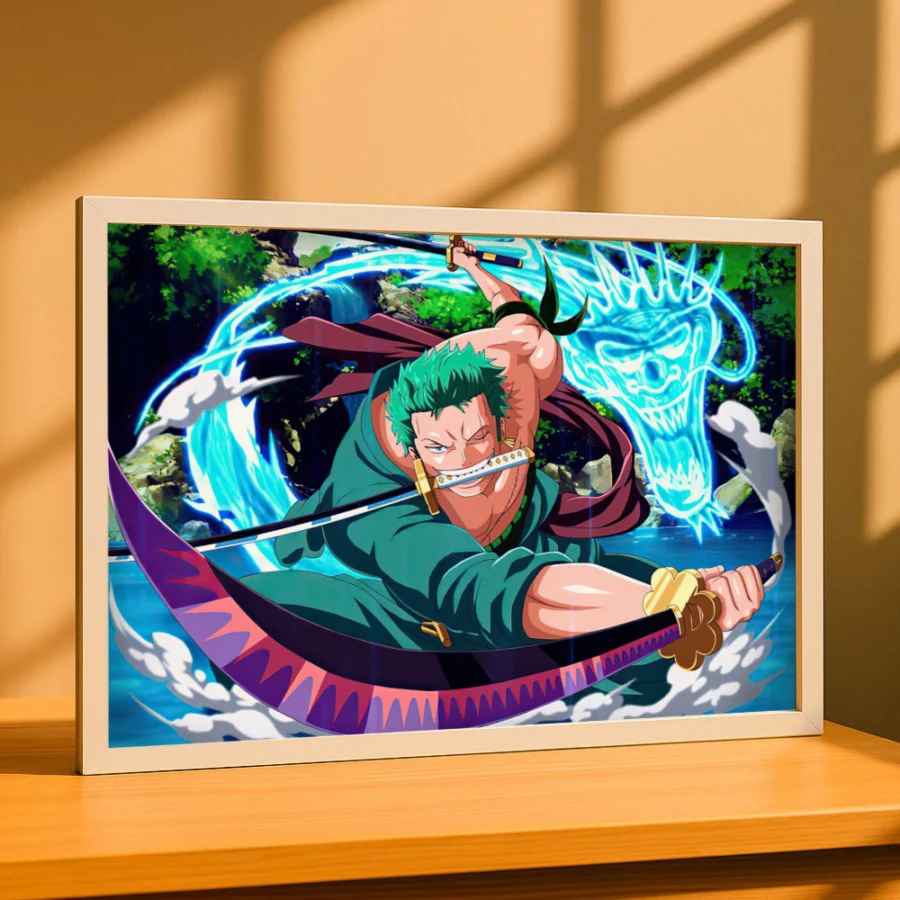Cuadro de Roronoa Zoro - One Piece