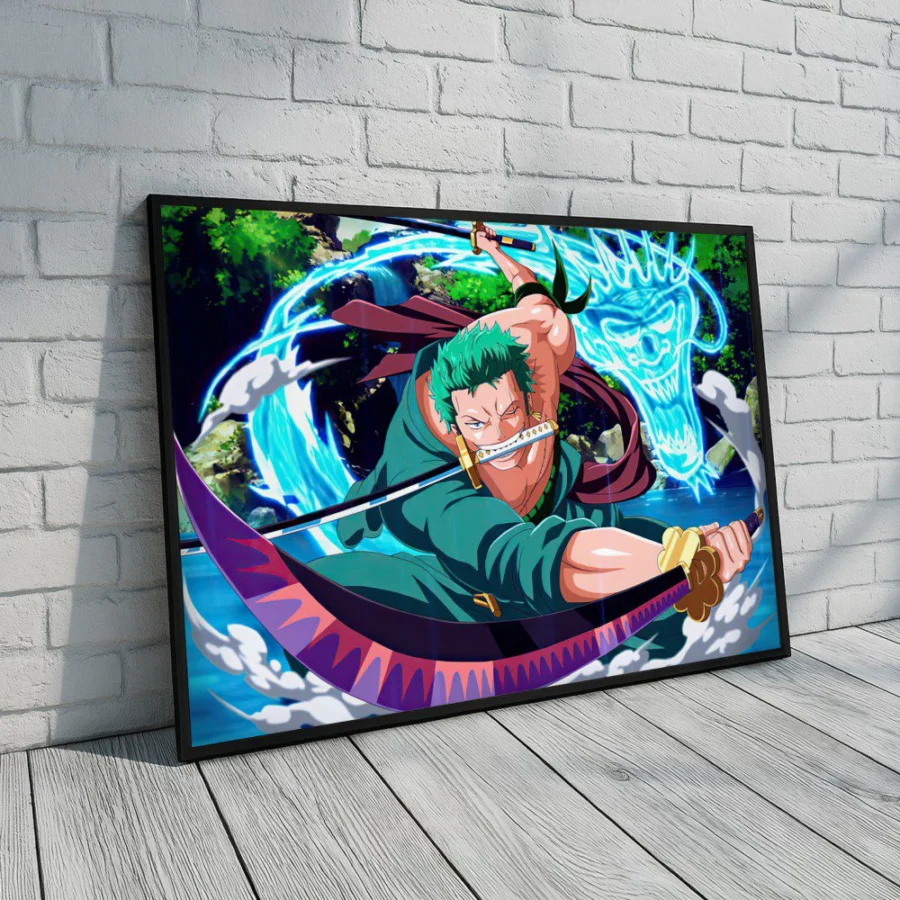 Cuadro de Roronoa Zoro - One Piece
