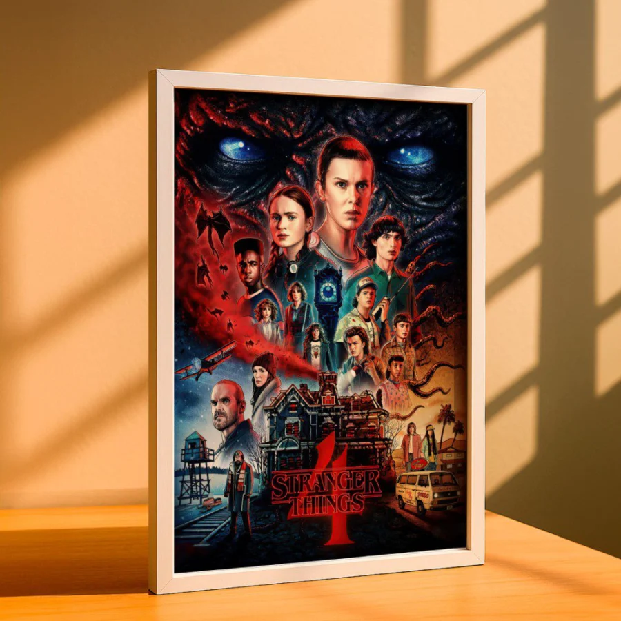Cuadro de Stranger Things 4