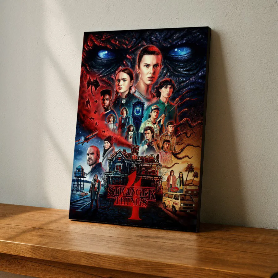Cuadro de Stranger Things 4
