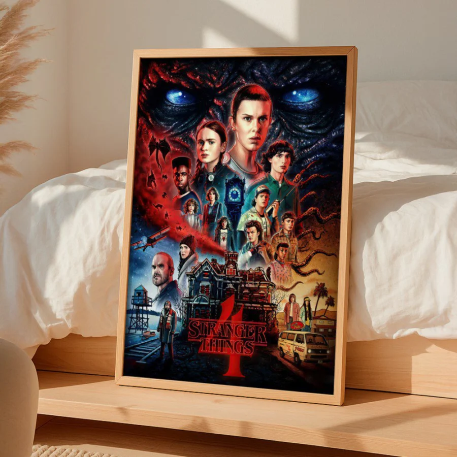 Cuadro de Stranger Things 4
