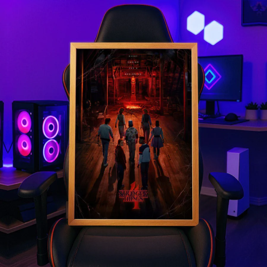 Cuadro de Stranger Things 4