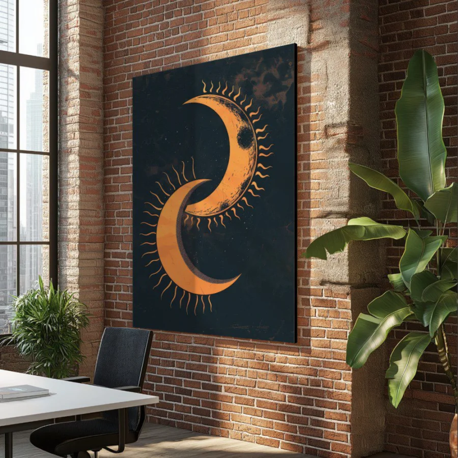 Cuadro de Sun and Moon