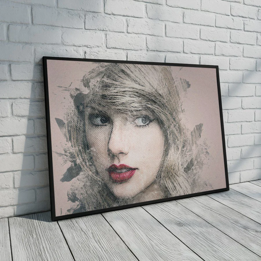Cuadro de Taylor Swift
