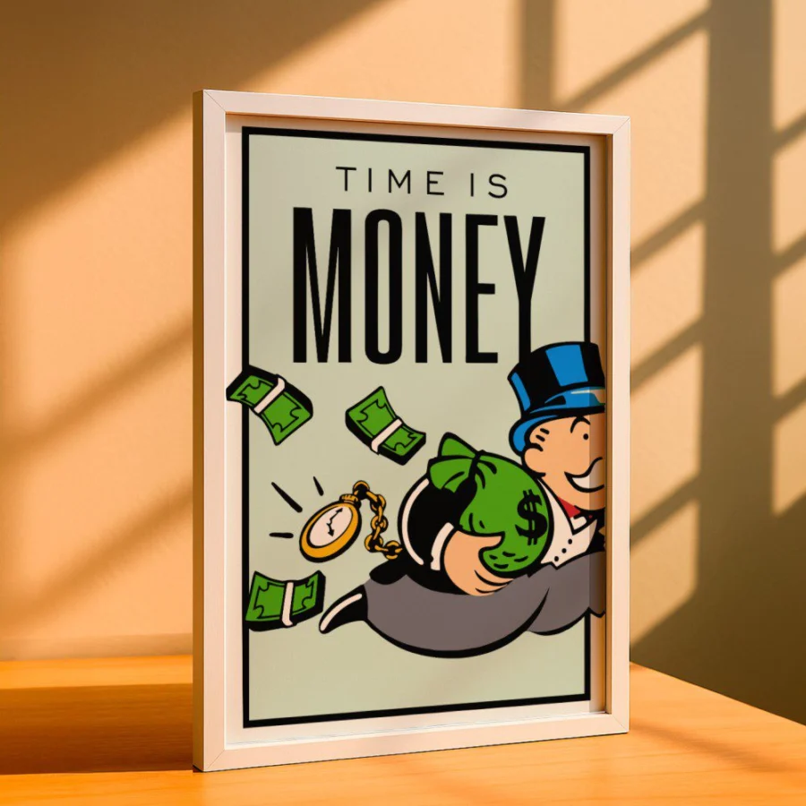 Cuadro de Time is Money