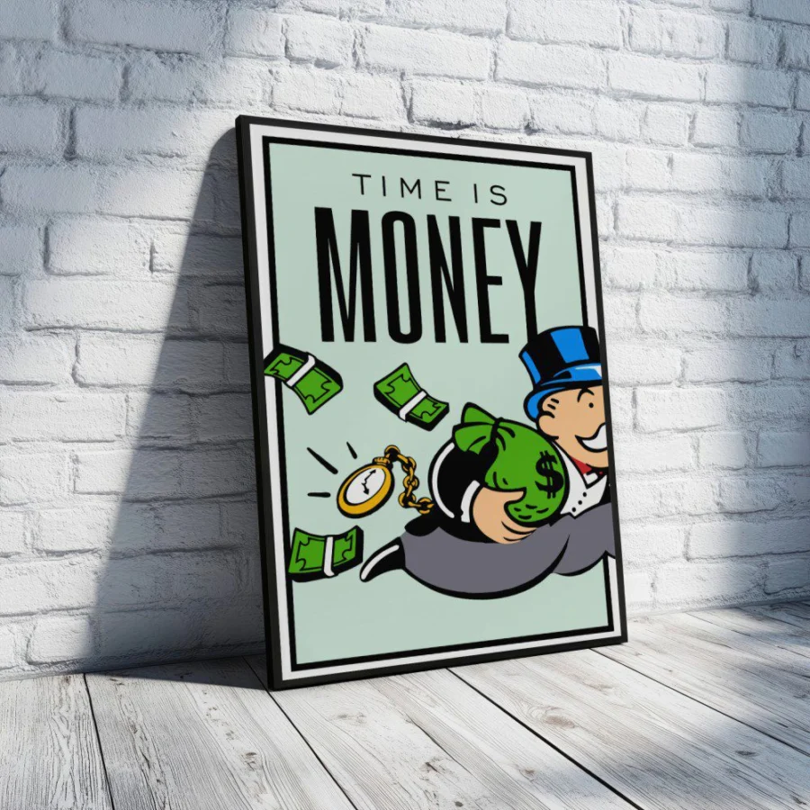 Cuadro de Time is Money