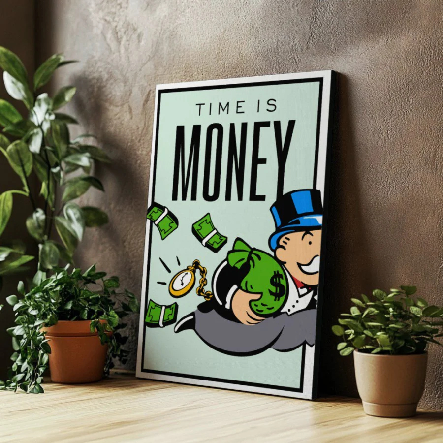 Cuadro de Time is Money