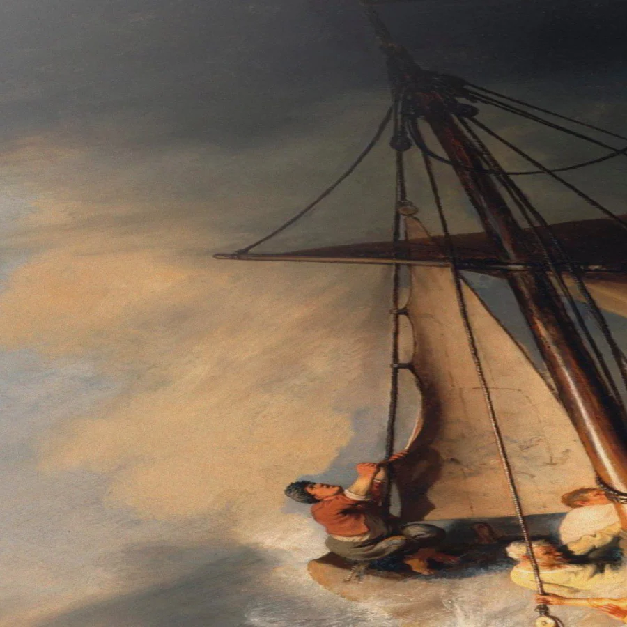 La tormenta en el mar de Galilea – Rembrandt