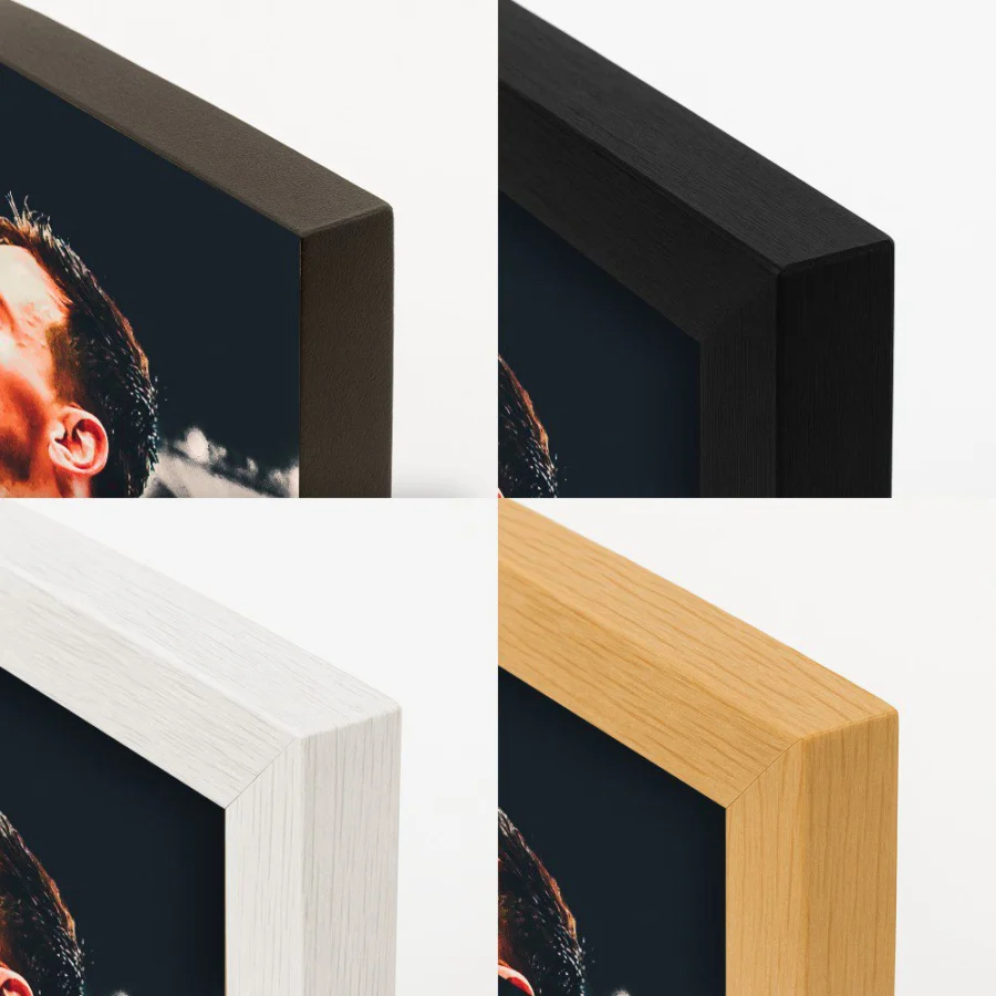 Mural Tríptico de Lionel Messi