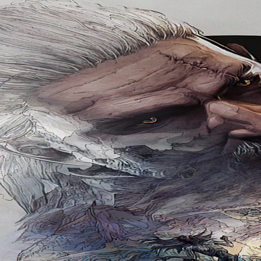 Mural Tríptico de The Witcher