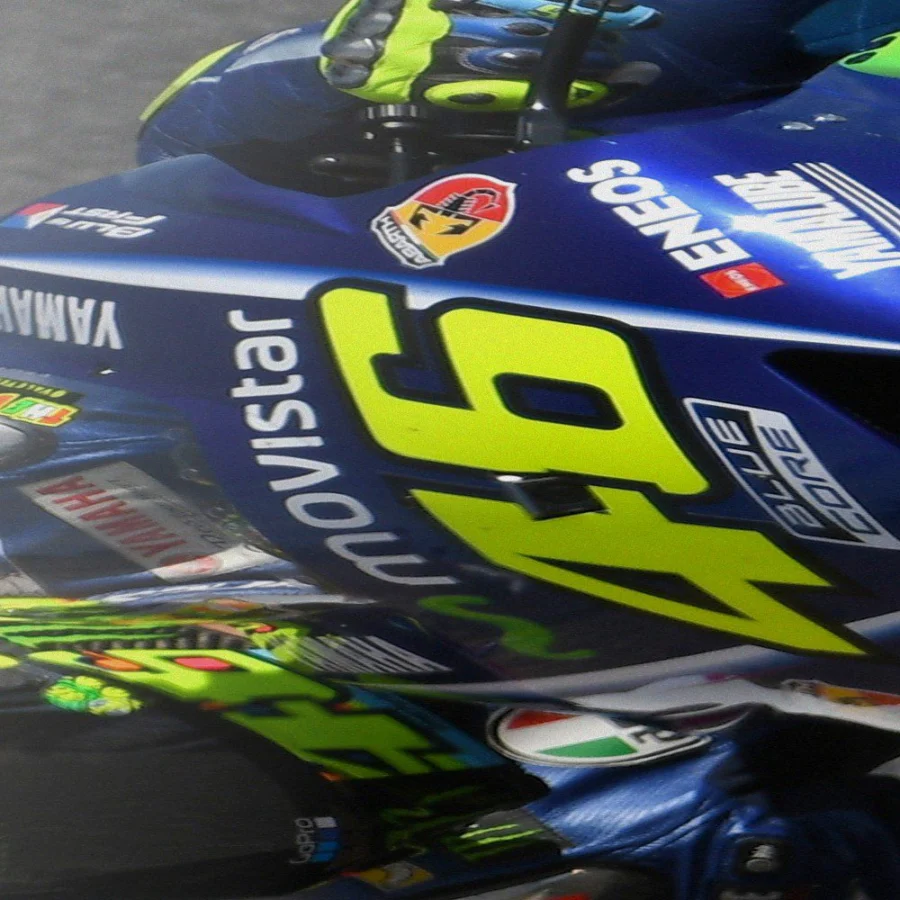 Mural Tríptico de Valentino Rossi