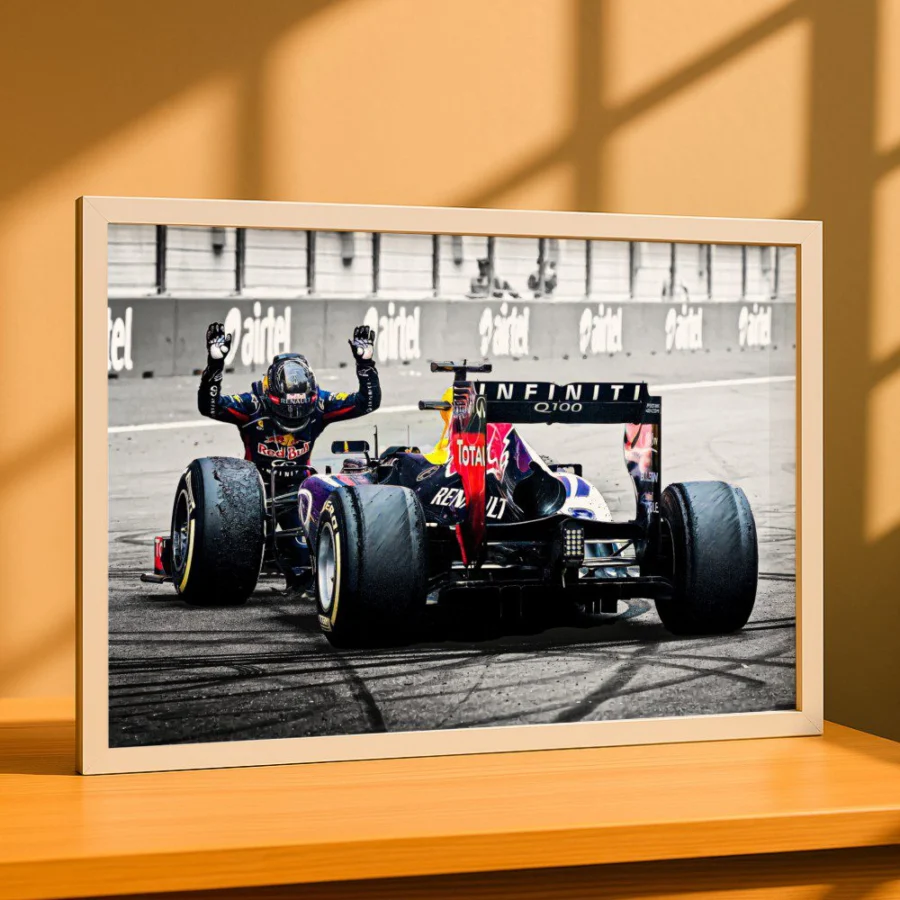Cuadro de Sebastian Vettel
