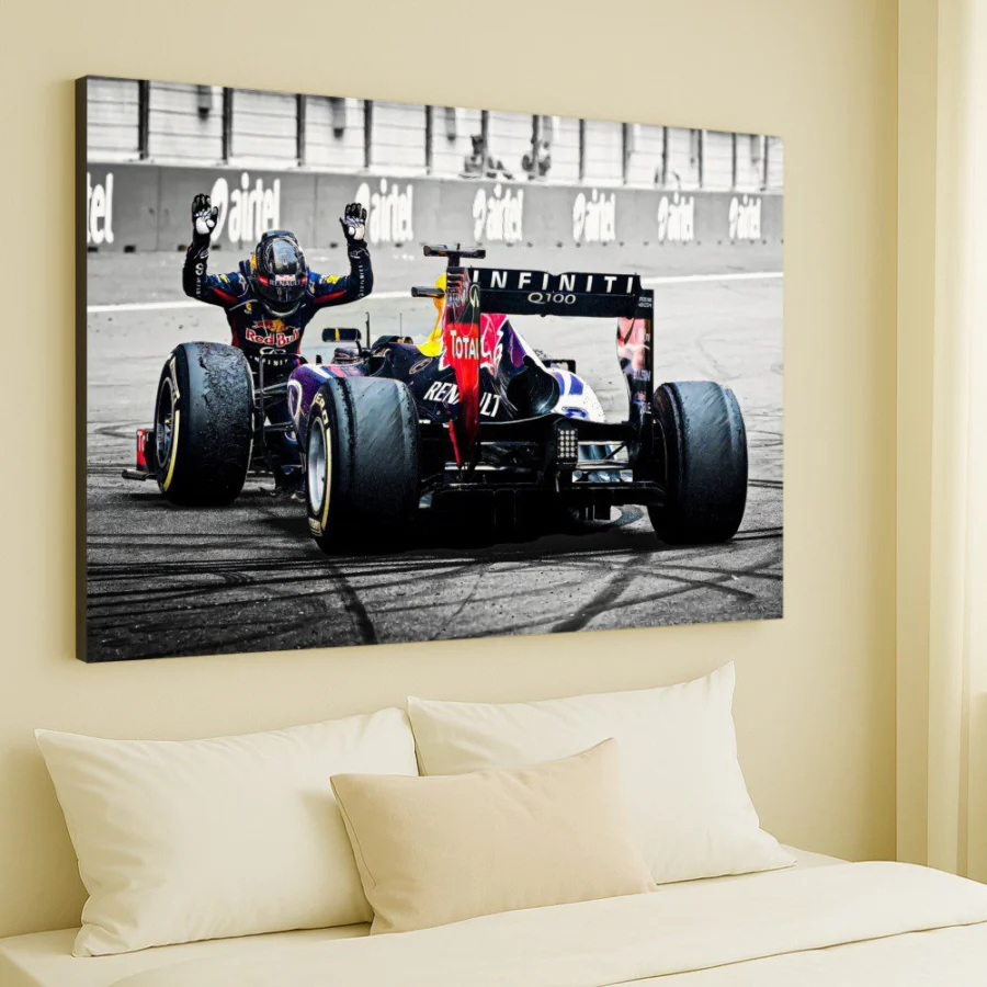 Cuadro de Sebastian Vettel