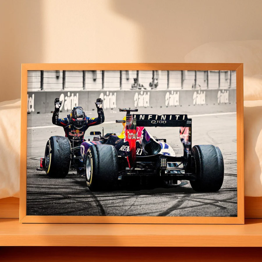 Cuadro de Sebastian Vettel