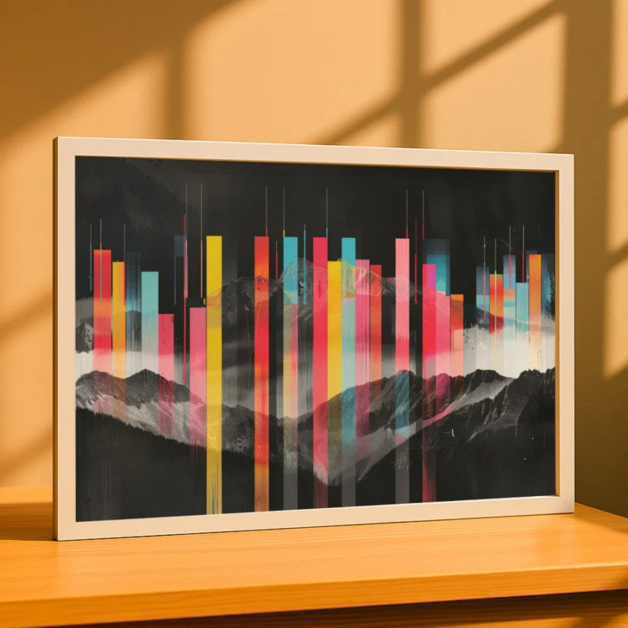 Cuadro de Vintage Mountains