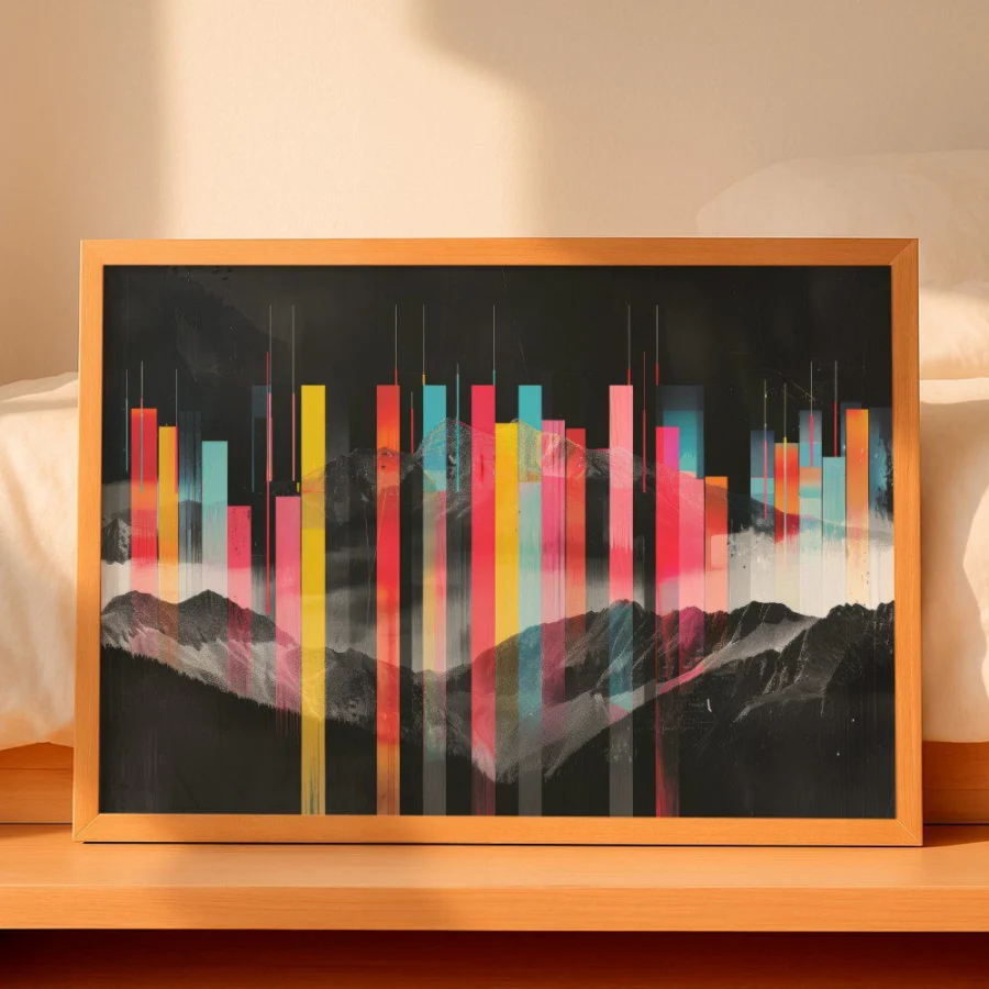 Cuadro de Vintage Mountains