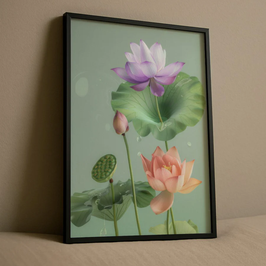 Cuadro de Violet Flowers