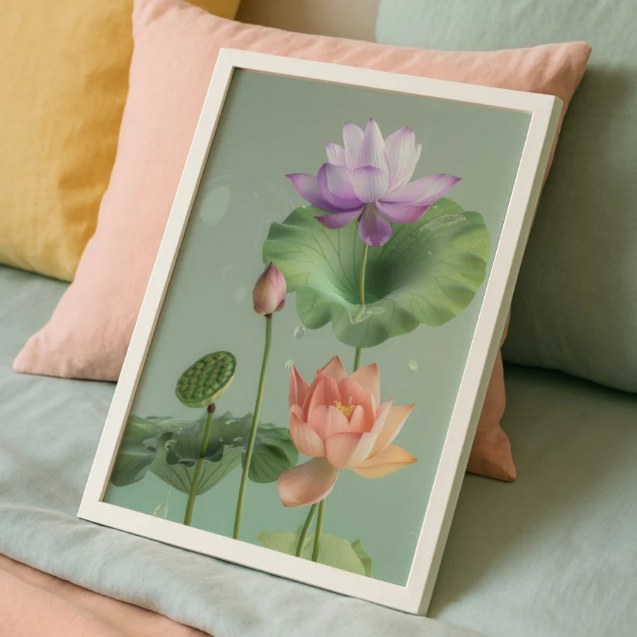 Cuadro de Violet Flowers